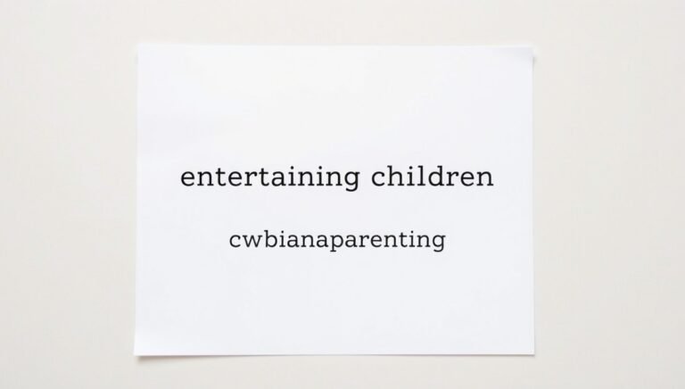 entertaining children cwbiancaparenting