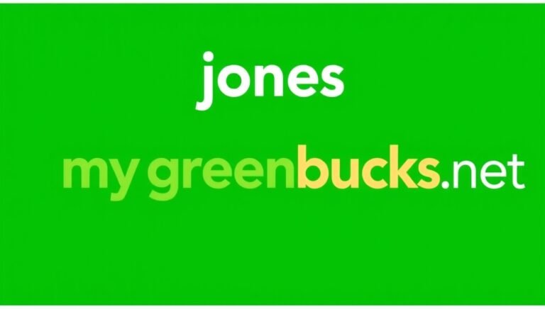 jones mygreenbucks net