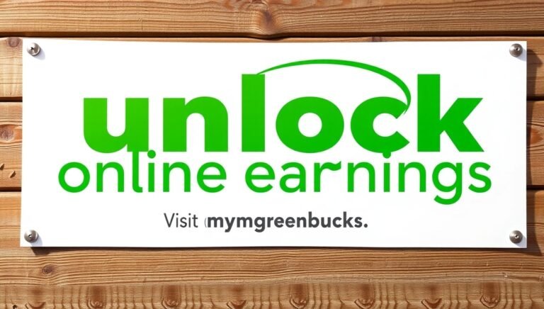 unlock online earnings mygreenbucks