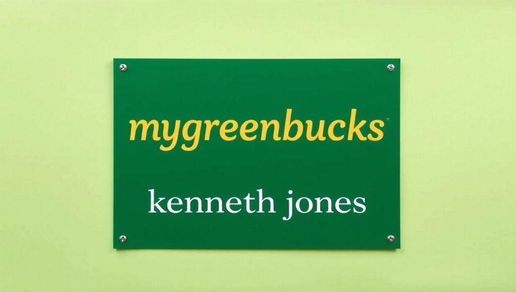 mygreenbucks kenneth jones